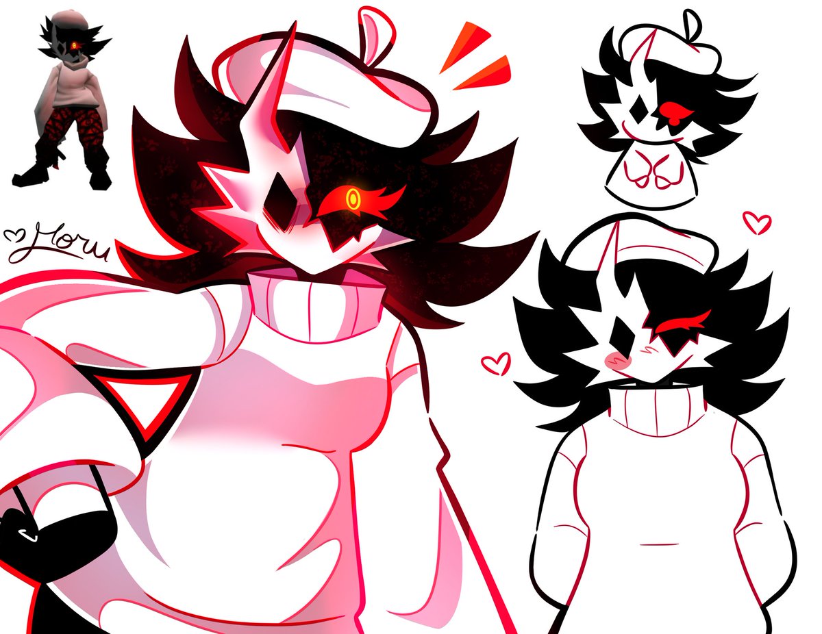 cherrydraws13's tweet image. ✨🍒
#Folly #Regretevator #robloxfanart
