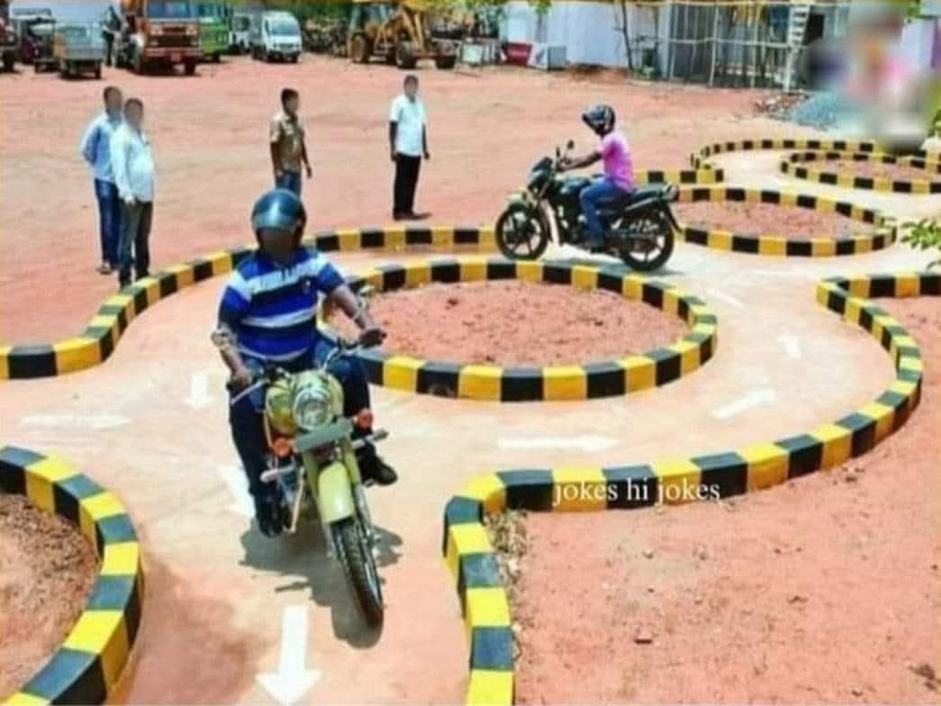 क्षेत्रीय परिवहन अधिकारी (RTO) से निवेदन है कि ड्राइविंग टेस्ट लेते समय 10-15 जानवर और 15 से बीस गड्ढे व 4 से 5 कुत्ते खड़े किया करें ताकि टेस्ट एकदम सही हो सके?🔥🫡 <a href="/035PPRS/">Prateek Pattnaik🇮🇳</a> <a href="/AbhiJaat5151/">KEDAR CHOUDHARY</a> <a href="/AkshayNagar19/">Akshay Chinoliya Jhalawar 🇮🇳</a> <a href="/anil89bind_/">Anil kumar</a> <a href="/Ashishk85914885/">Ashish khurana</a> <a href="/AsindDudaram/">Dudaram Gurjar Asind</a> <a href="/balram_JAT8/">Balram choudhary</a>