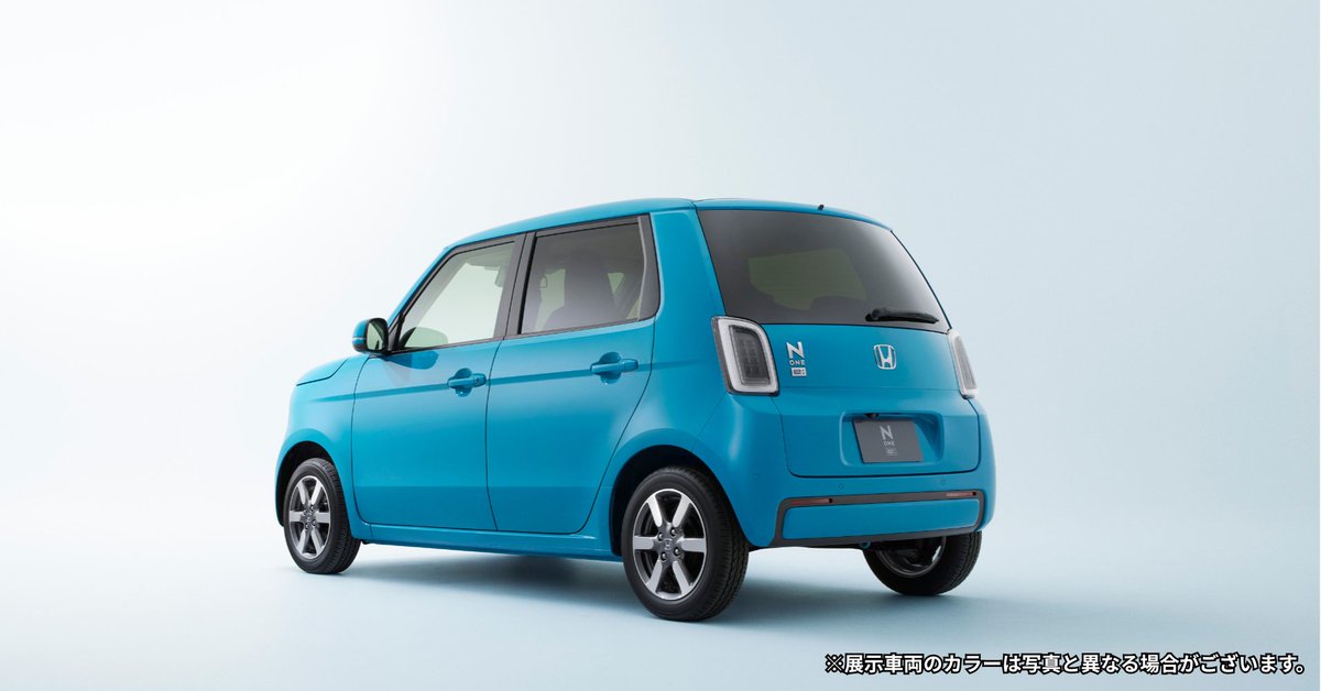 enjoyhonda_info's tweet photo. ⚡️新型軽乗用EV「N-ONE e:」を展示！
軽快なフォルムに愛着のある顔まわり、そして身軽な車内空間。
Nシリーズの哲学を受け継ぎながら、新しい魅力を備えた「N-ONE e:」。

エンジョイホンダ2025で、ぜひ体感してください🚘

▼新潟会場のチケット購入はこちら