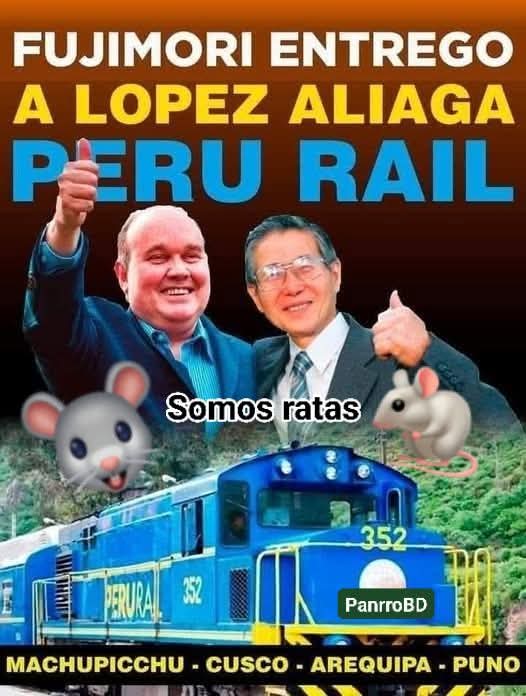 <a href="/MazaComm/">Javier Maza</a> La aparatosa caída de Milei en elecciones tmb arrastra al cerdo chatarrero quién es un rendido admirador de la política económica de Milei,a quien pretende emular.
A quién en una anunciada visita a Lima piensa condecorar
Más salado q calzoncillo de pescador