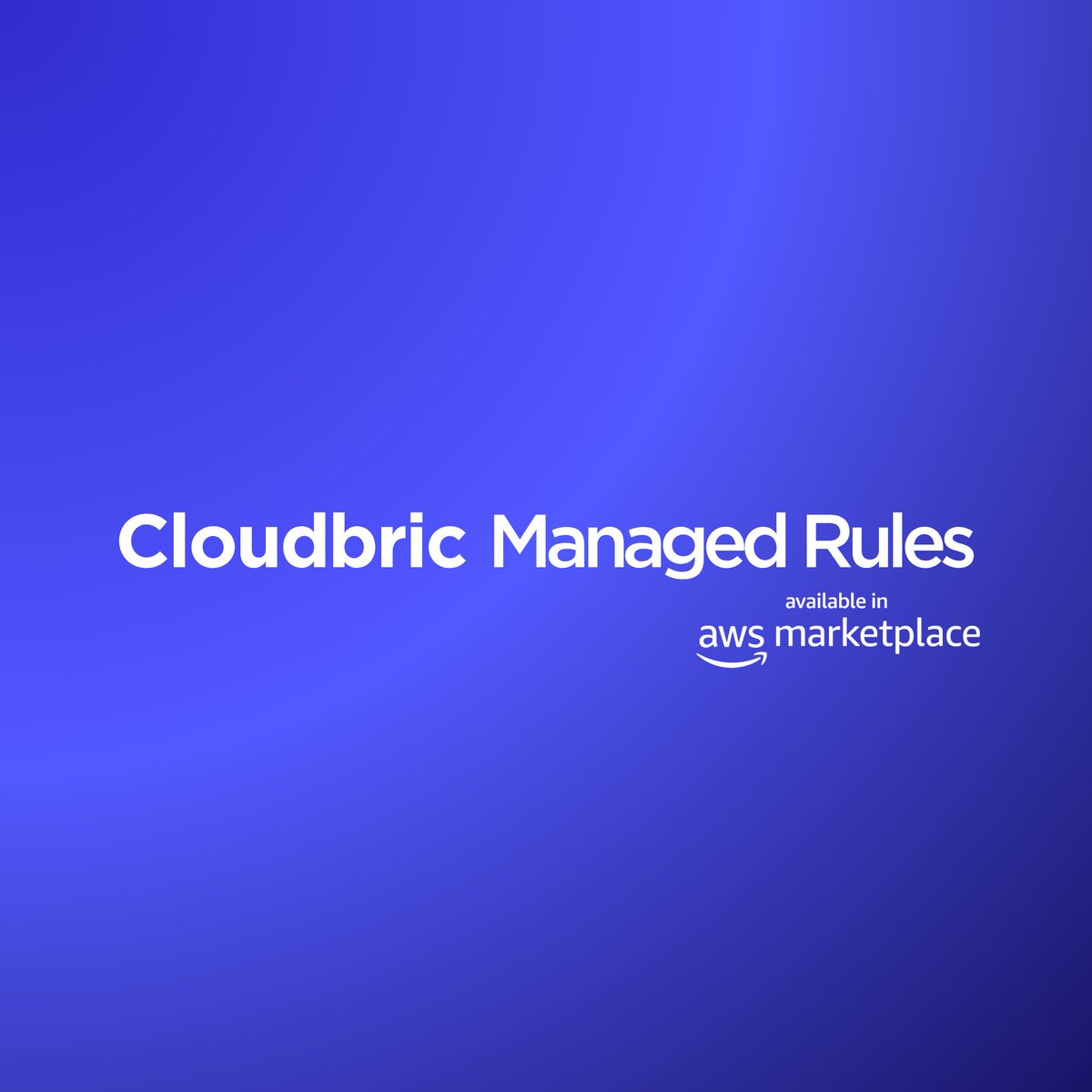 cloudbric.com/cloudbric-mana…

The AWS WAF rules your security has been missing.