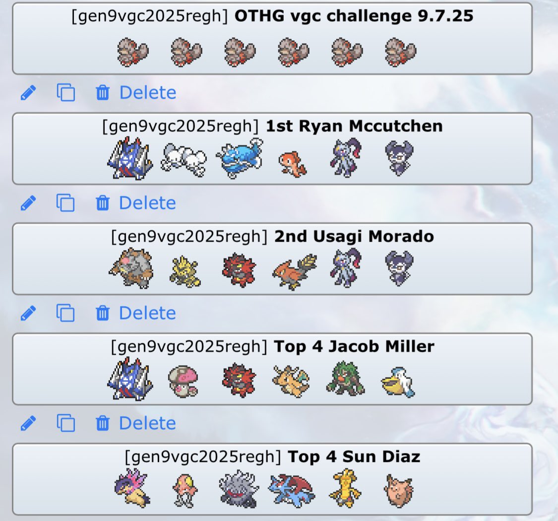 leafy_arrow's tweet image. Did not have the chance to announce but NM had its first vgc challenge of the new season today! Congrats to Ryan on taking the win! Glad to be back in the swing of things and looking forward to our cup at the end of the month!