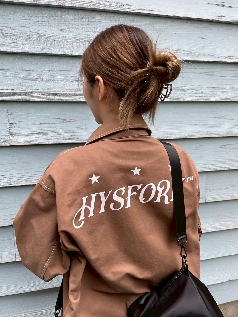 HYSFORM ジャケット HYSFORM ブラック ジップアップジャケット