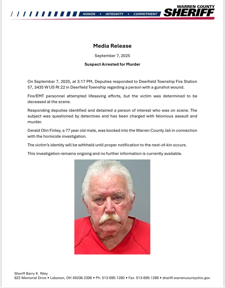 Warren Co Sheriff tweet media