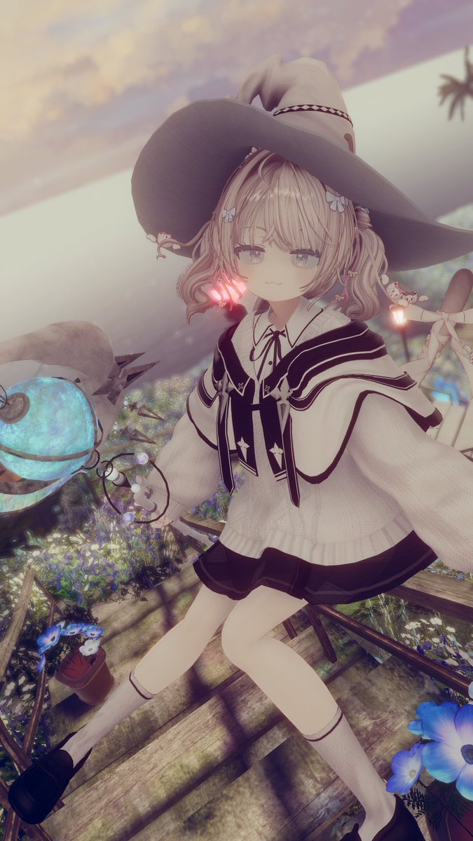 YuNa7Mi's tweet image. 手すりを滑って帰る
#マヌカ3D #VRChat
