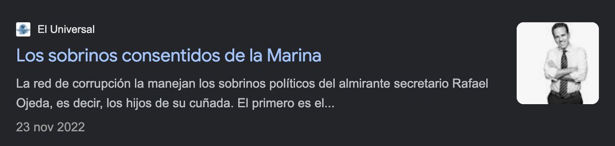 Desde 2022, <a href="/CarlosLoret/">Carlos Loret de Mola</a> publicó un artículo sobre la corrupción de los sobrinos del exsecretario de la Marina, Rafael Ojeda.

Detienen a uno ahora, 3 años después de ese artículo.

¿Por qué los dejaron operar tanto tiempo?

¿De qué tamaño es el boquete que dejaron por huachicol