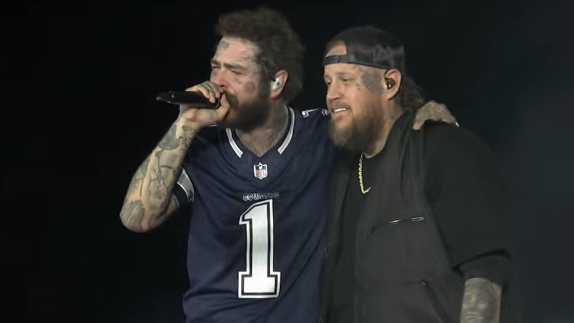 Hugo Gloss on X: "VMA 2025: Post Malone abraça era country ...