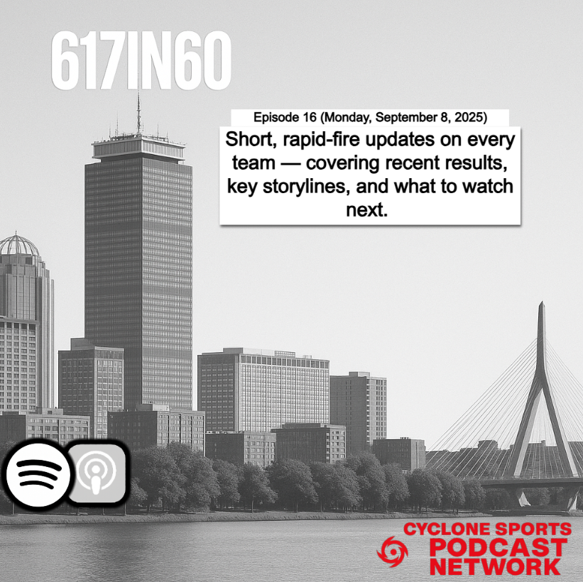 YOUR MONDAY MORNING BOSTON SPORTS UPDATE IS LIVE!    
🎧Spotify shorturl.at/MfTj4 
🎧Apple shorturl.at/pJ9Hn
<a href="/FlavinDeclan/">Declan Flavin</a> <a href="/CycloneSportsPN/">Cyclone Sports Podcast Network</a>
#NHLBruins #DirtyWater #NEPats #DifferentHere