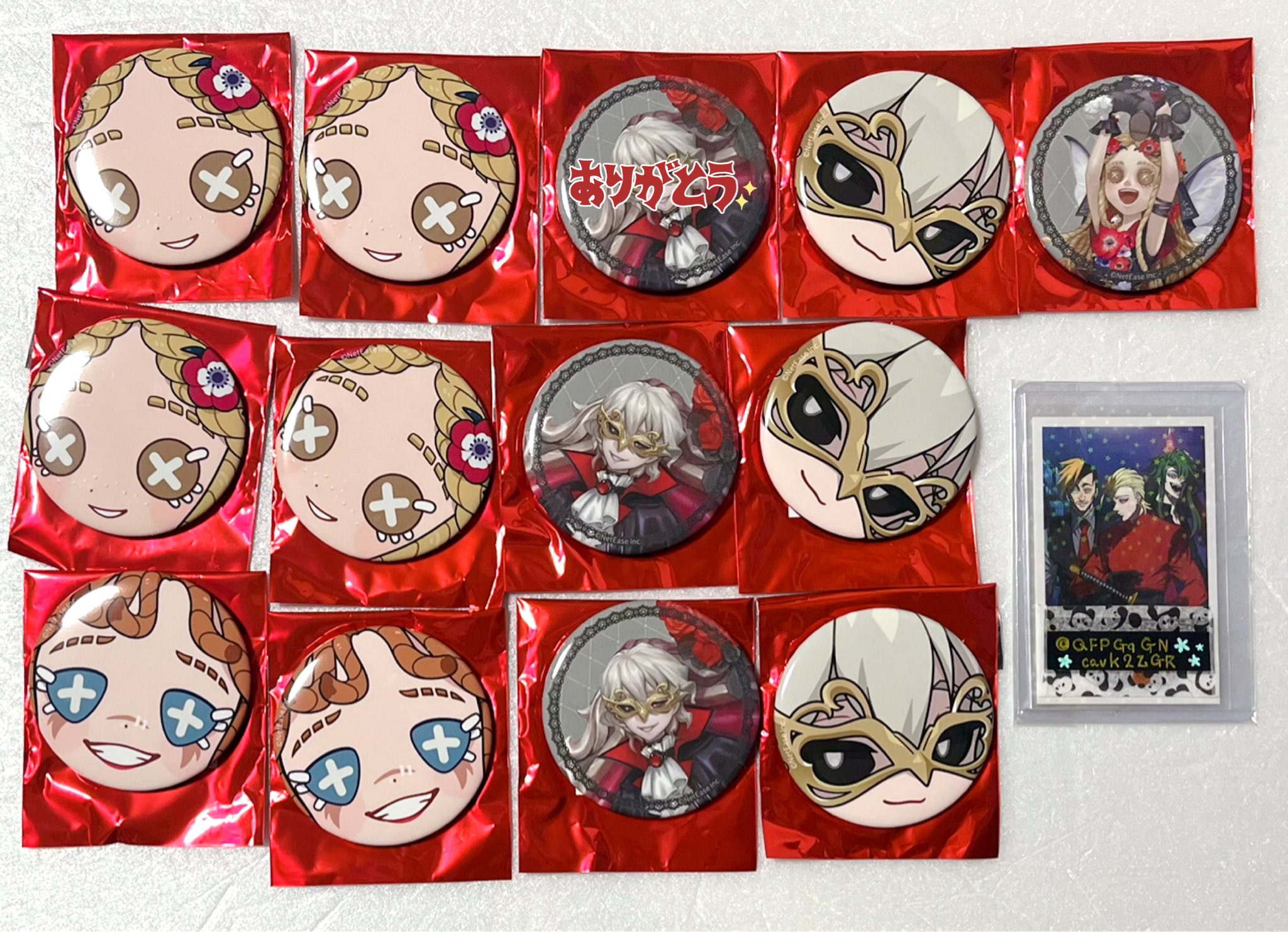 第五人格　スマイルカフェ　SMILE BASE CAFF 囚人　等身　缶バッジ SMILE BASE CAFE 心斎橋店 on X: 