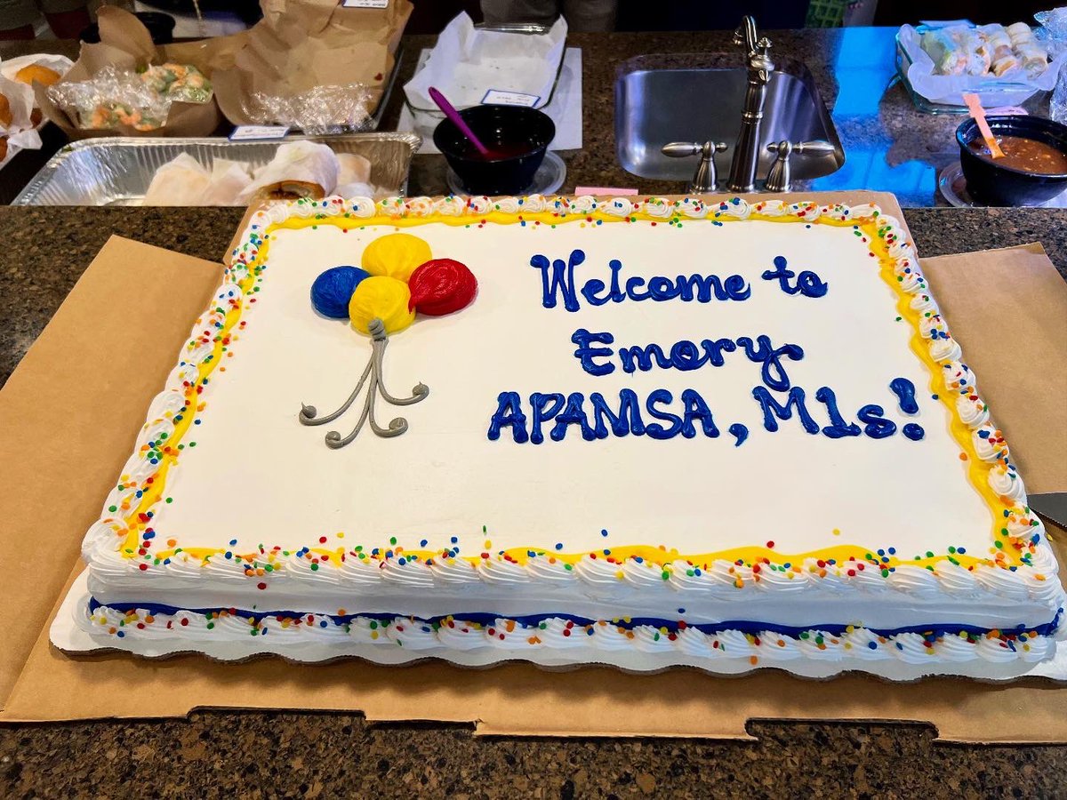 ADTakashima's tweet photo. The @APAMSA kick-off event has become an annual tradition at @EmoryMedicine. So proud of how much the Emory chapter has grown over the last 3 years and so thankful to all the wonderful faculty that has supported us like @EdLinEmory who has generously opened up his home to host!! https://t.co/NNSls9hliN