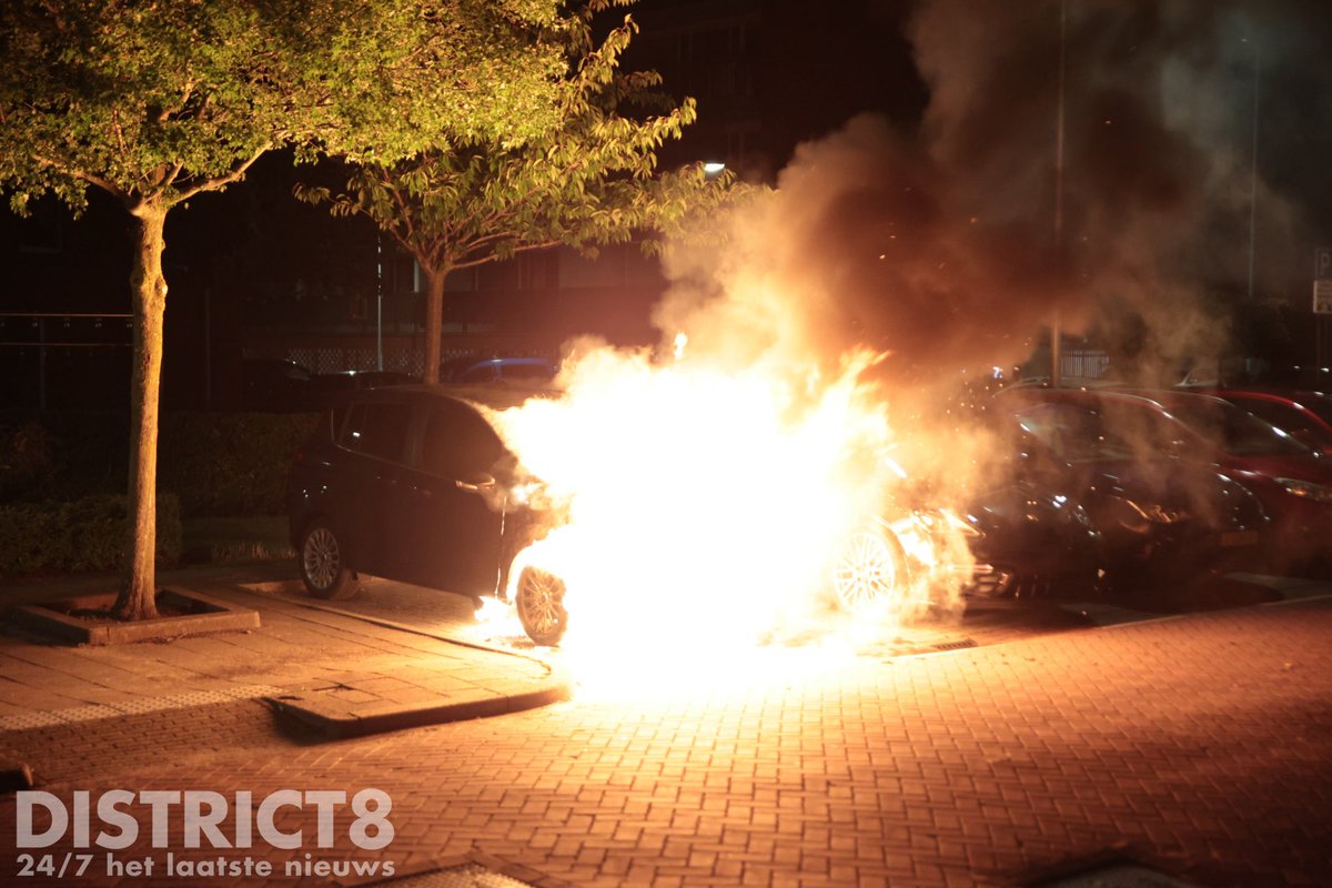 Autobranden in Wateringen