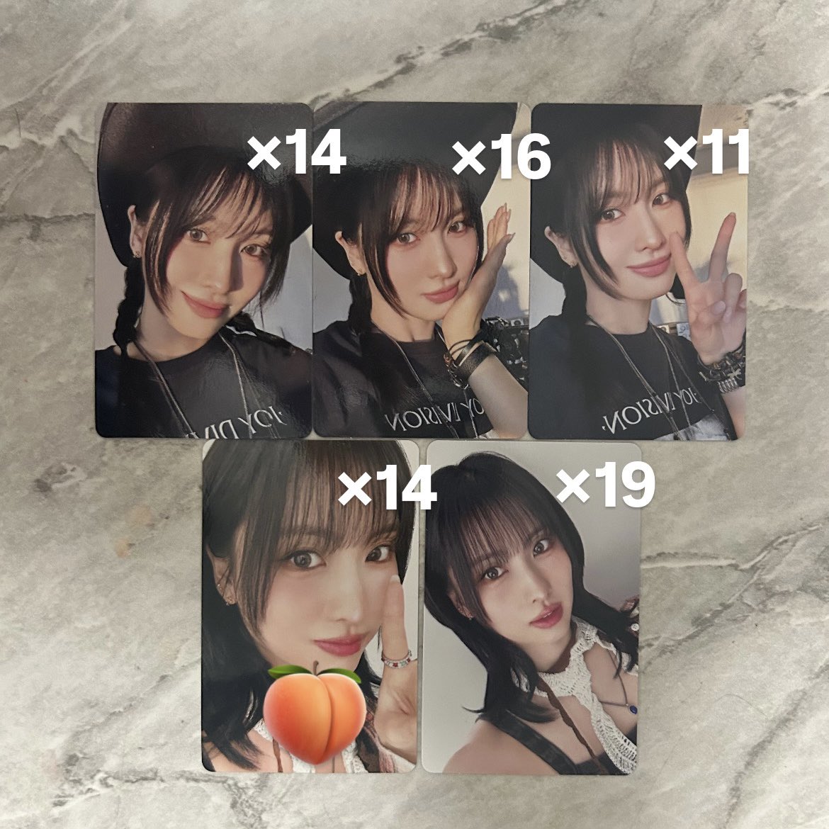 momo__s2s2s2's tweet image. TWICE ENEMY シリアル 買取 交換 twice enemy

【求】通常盤、A、B、モモ盤シリアル

【譲】モモトレカ

トレカ5種コンプ:シリアル1枚
または
トレカ3枚:シリアル1枚
（🍑のトレカのみ2枚:シリアル1枚）

リプまたはDMでお声がけください！
トレカ痛バ等にお使いください🥰
 #TWICE交換 #TWICE買取