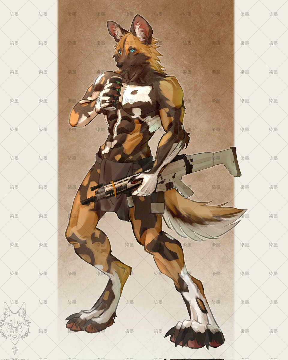 African wild dog
#furry #furrycommission #anthroart #wilds #福瑞 #兽人