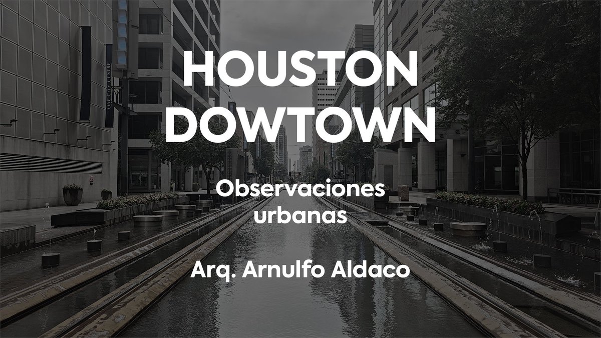 Visité el centro de Houston, TX 🇺🇸
La ciudad más conocida por su autocentrismo absoluto y pésima planeación urbana 🛣️🚗
Hubo cosas que me esperaban y otras que me sorprendieron.
Acá te cuento lo que observé como arquitecto y apasionado de las ciudades.
Abro hilo 🧵
