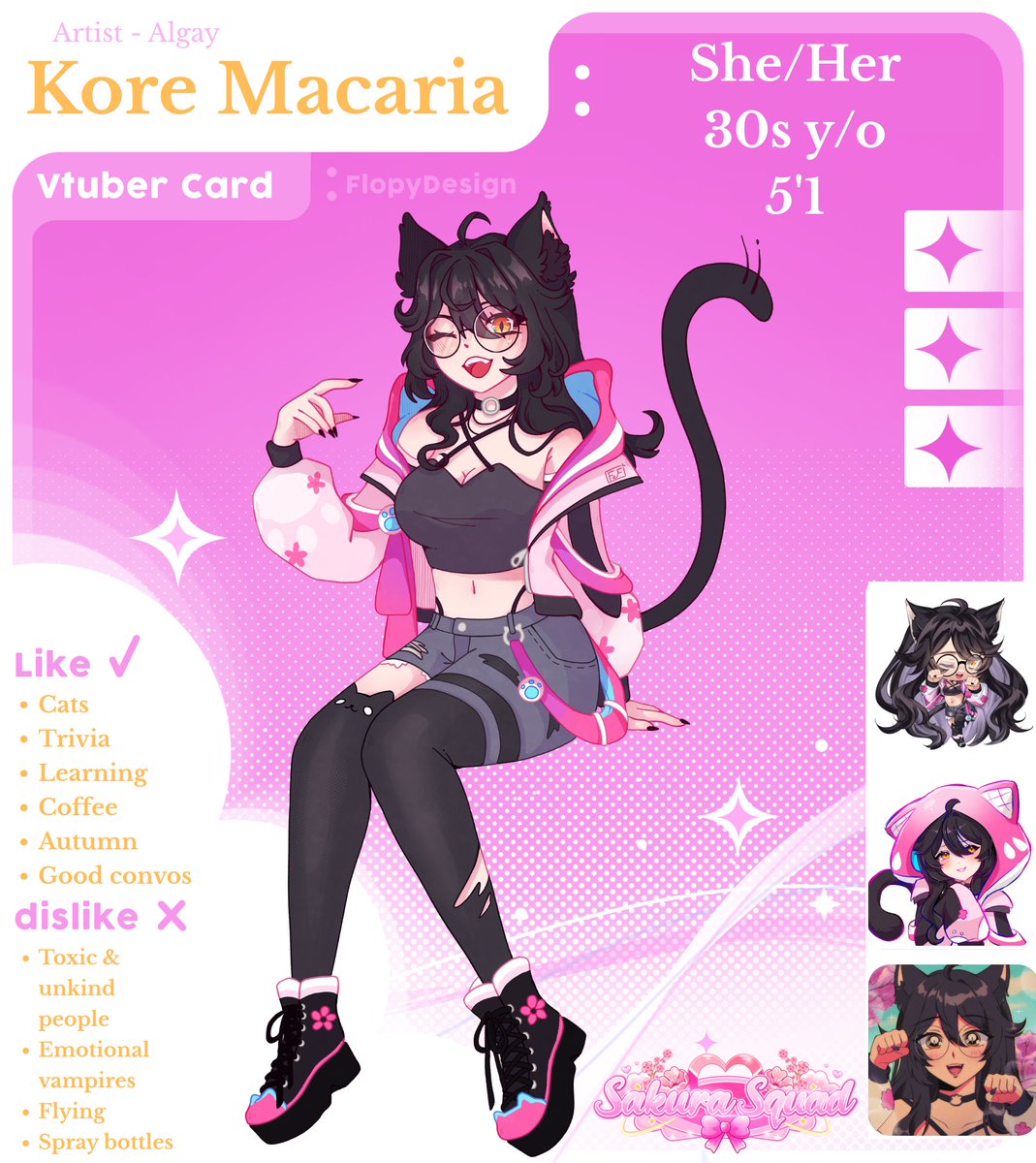 🌸Sakura Card #14 ~ Kore!🌸

Breathing in the autumn air, sipping coffee, and avoiding toxic people.. it's <a href="/KoreMacaria/">🌸 Kore Macaria 🌸</a> ! 🩷

Special moves ~ Trivial Take Charge &amp; Cat Scratch

Adding her to your collection will help you win every trivia tournament you enter 😉