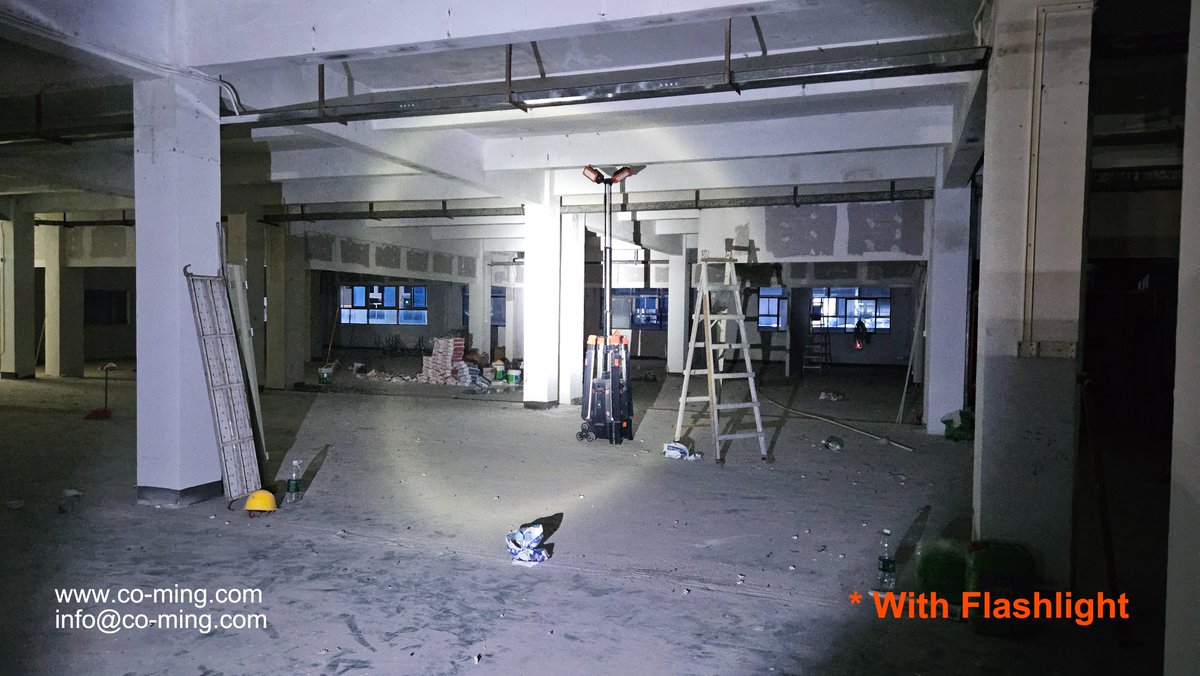 LED_GCOMIN's tweet image. ⚡ The contrast says it all!
TL-500 instantly brightens up the entire worksite with powerful and easy-to-use lighting.
🔋 With an impressive 114 hours of battery life, it delivers reliable illumination from start to finish.

#TL500 #LightingSolutions #WorkLighting #MobileLighting