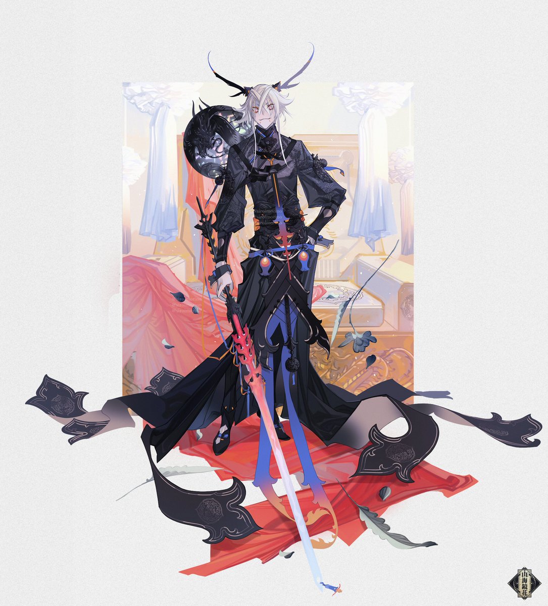 siroimorino's tweet image. 山海镜花/「轩辕」「姫軒轅」