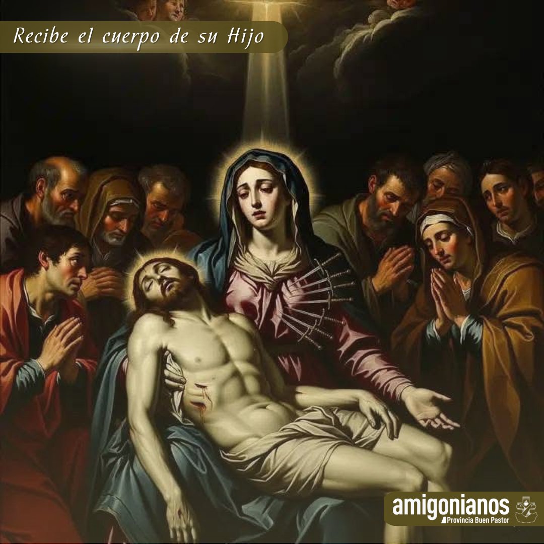 Amigonianobp's tweet photo. ¡Señor, así como José de Arimatea venció el miedo y se atrevió a pedir tu cuerpo, hoy necesitamos hombres y mujeres valientes que, en medio de un mundo marcado por la indiferencia, se comprometan a cuidar la vida, defender la verdad y acompañar con misericordia! https://t.co/XncG0u4bpp