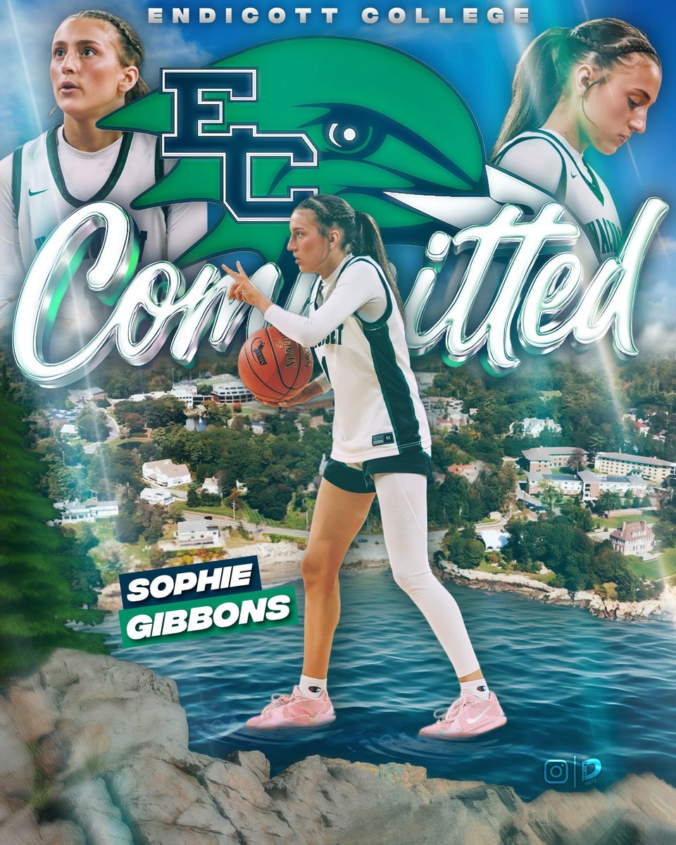 Congratulations to Bay State Jag 🐆 <a href="/sophiegibbonss/">Sophie Gibbons</a> on her commitment to <a href="/EndicottWBB/">EC Womens Basketball</a> ‼️