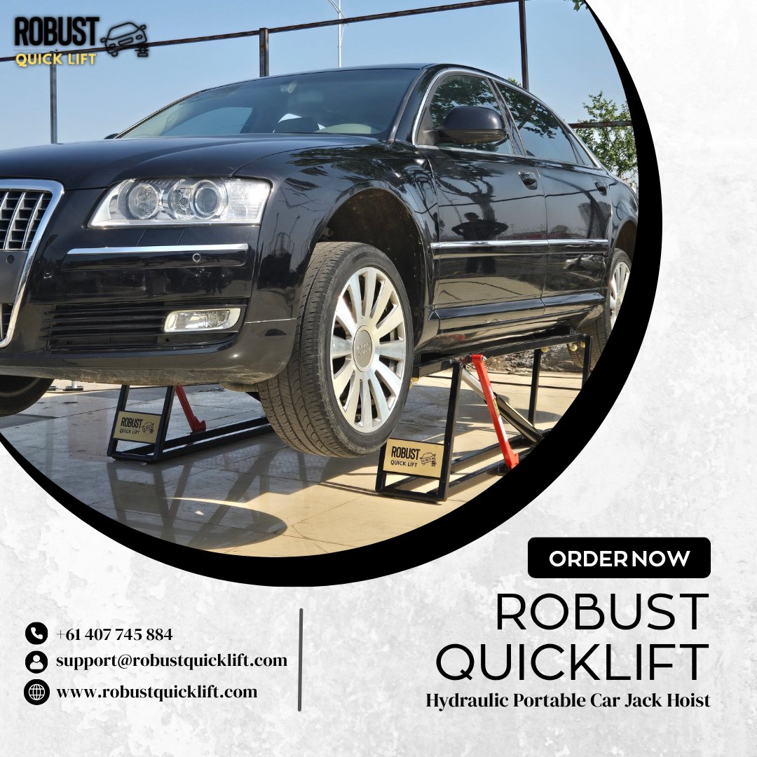 R_QuickLift's tweet image. 🚗💨 Upgrade your garage game with Robust Quicklift – built for power, safety, and speed. No more hassle, just smooth lifting every time.

#RobustQuicklift #CarHoist #GarageUpgrade #LiftSmarter #WorkFaster #CarEnthusiast 

Order now: robustquicklift.com
