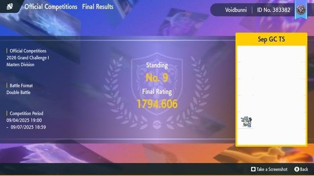 I CAN'T BELIEVE I got 9th in the gc I can almost guarantee I locked up top 4 or top 8 because of the new region changes. LivnLarge thank you so much for the team I asked him for the team 2 hours before the event I was not even gonna play the gc You a goat. BLASTOISE IS SO BACK