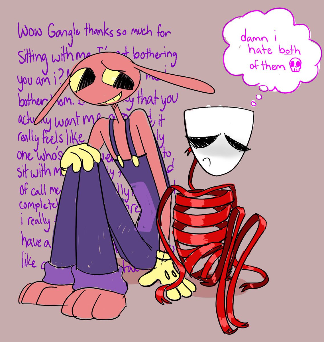evil Jax and gangle canon interaction