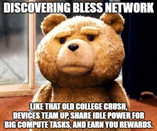 zeon376's tweet image. Bless Network @theblessnetwork, a shared computer where millions of devices pool idle power to tackle real-world computing, earning rewards in the process. It&apos;s the connection I&apos;ve always craved, turning dreams into reality.

#BlessNetwork #DecentralizedComputing #SharedPower