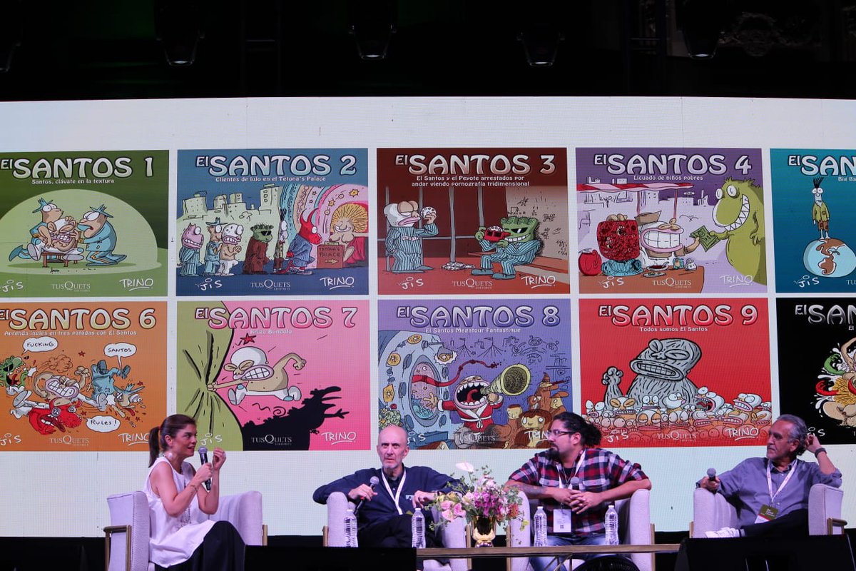 En el Jardín Guerrero, los moneros <a href="/jisvagoimperial/">JIS OFICIAL</a>, <a href="/trinomonero/">trino camacho</a> y <a href="/dosdiablosdos/">Dos Diablos</a> tuvieron una conversación muy divertida con <a href="/Lauentuiter/">Laura García</a>, que provocó carcajadas entre el público que asistió a escucharlos.

Constelaciones #HayQuerétaro25 ✨