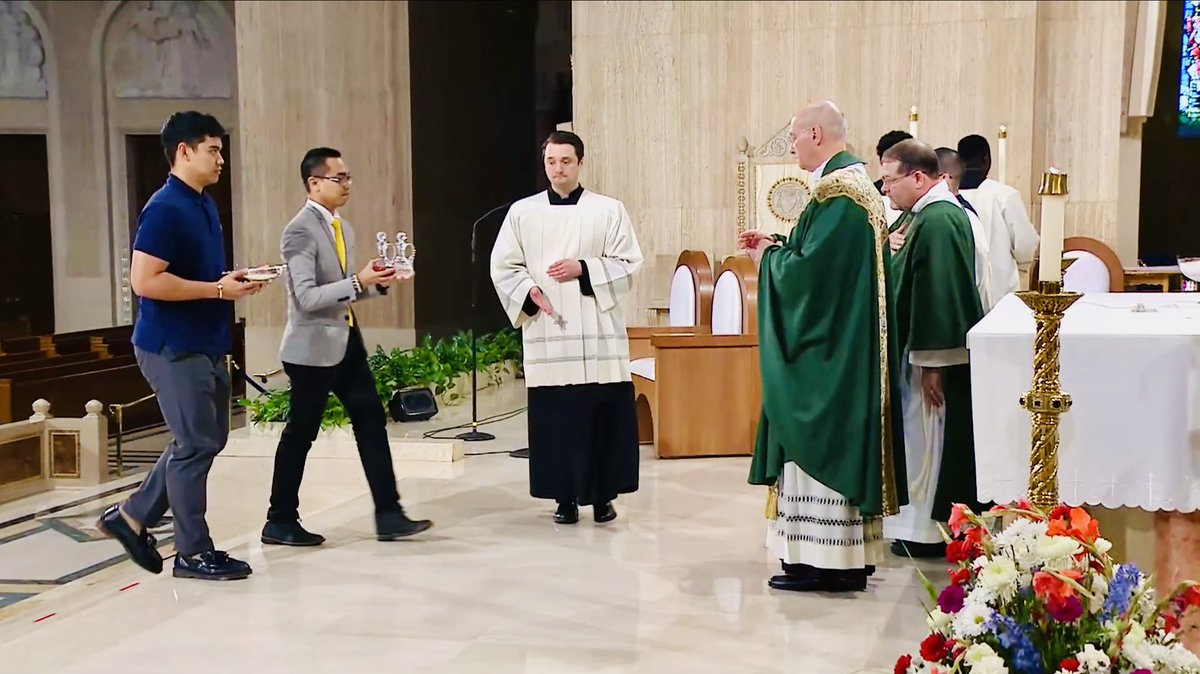 Patrick Realiza (@patrickrealiza) on Twitter photo Grateful to join friend and spiritual mentor Reverend Monsignor Rossi of the #NationalShrine for today’s high noon Mass to celebrate the 23rd Sunday in Ordinary Time and the canonization of Saints Carlo Acutis and Pier Giorgio Frassati! Always a privilege to help bring the Grateful to join friend and spiritual mentor Reverend Monsignor Rossi of the #NationalShrine for today’s high noon Mass to celebrate the 23rd Sunday in Ordinary Time and the canonization of Saints Carlo Acutis and Pier Giorgio Frassati! Always a privilege to help bring the