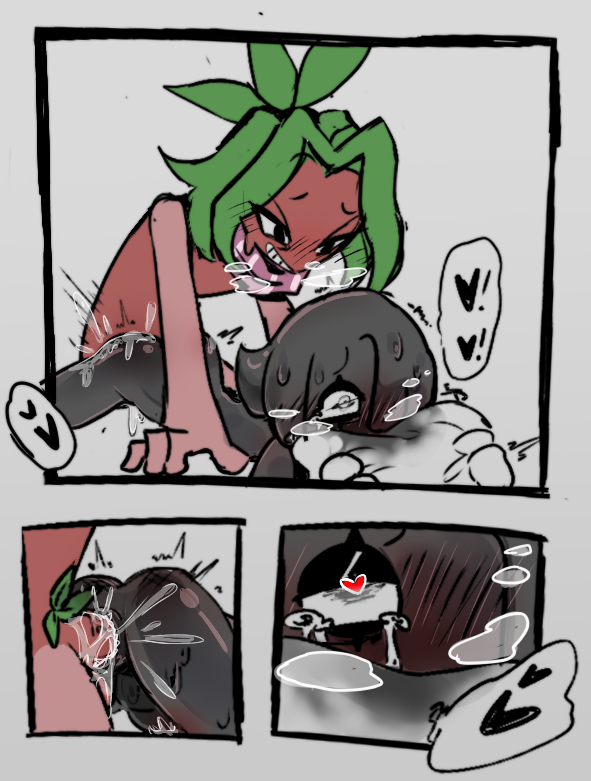 Inkstainsketch's tweet photo. Inkberry Sleep Over! 
#dandysworld  #dandysworldblot #dandysworldsprout 
#dandysworldNSFW #dandysworldrule34 #inkberry https://t.co/7SyAE1hDan