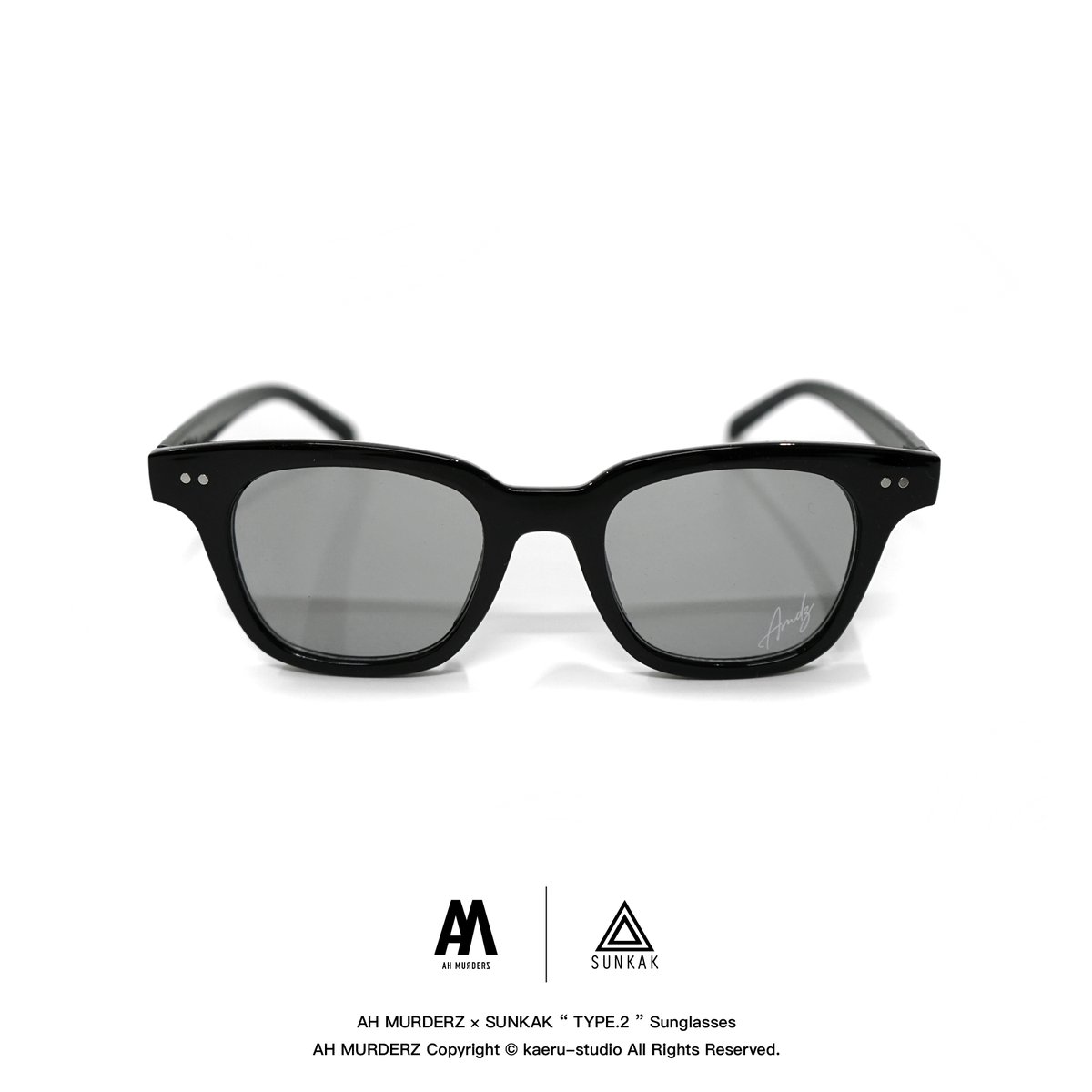 Ahmurderzjp's tweet photo. !!!!!!!!!! お買い逃しなく !!!!!!!!!!
AH MURDERZ × SUNKAK
“ TYPE.2 “ Sunglasses
- limited 70 -
ご購入はこちらから!!
https://t.co/Odmz3w8z7X
※ 20:00ページ解禁
無くなり次第終了!! お早めに!!
Release : 9.8 mon 20:00 先行19:30
#AHMURDERZ
#SUNKAK
#REDSPIDER https://t.co/aZfA1v8et9