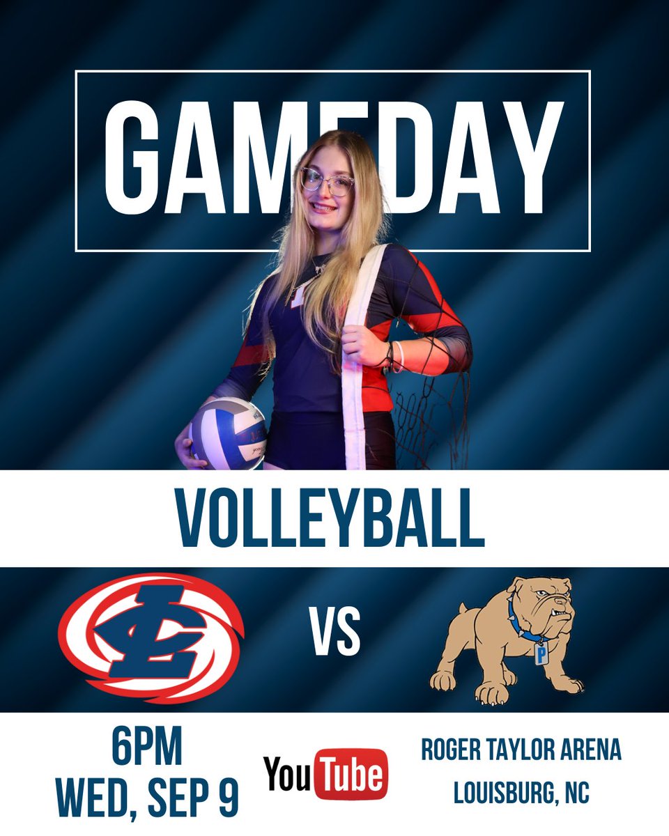 🏐 GAMEDAY 🏐

Louisburg College vs. Pitt CC (Conference)
📍 Louisburg, NC
🕒 Sep 9 | 6:00 PM
🎥 Watch Live: youtube.com/live/crWrz7CPJ…