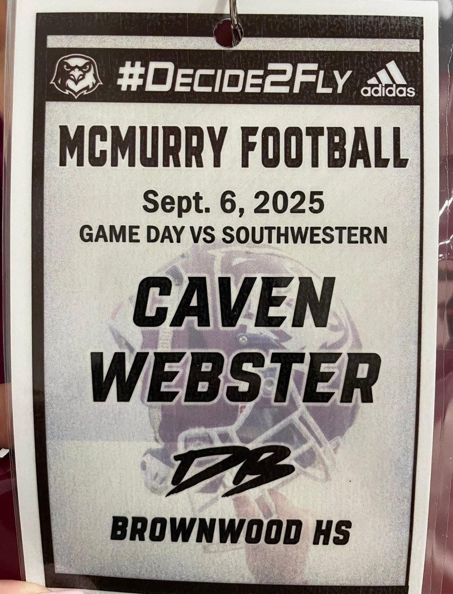 caven_webster's tweet photo. Thank you @McMURRYFOOTBALL @CoachNealMcM @kjkelley_1 for the the game day visit! had a great time with the coaches and the team, was impressed with the program. https://t.co/YKW01UbXOu