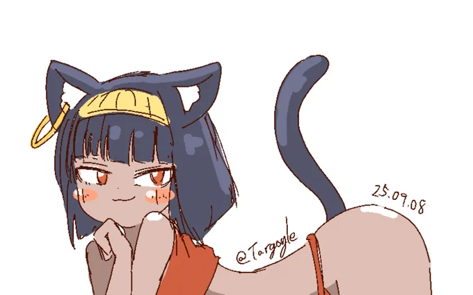 250908 褐色エジプト猫耳ロリ