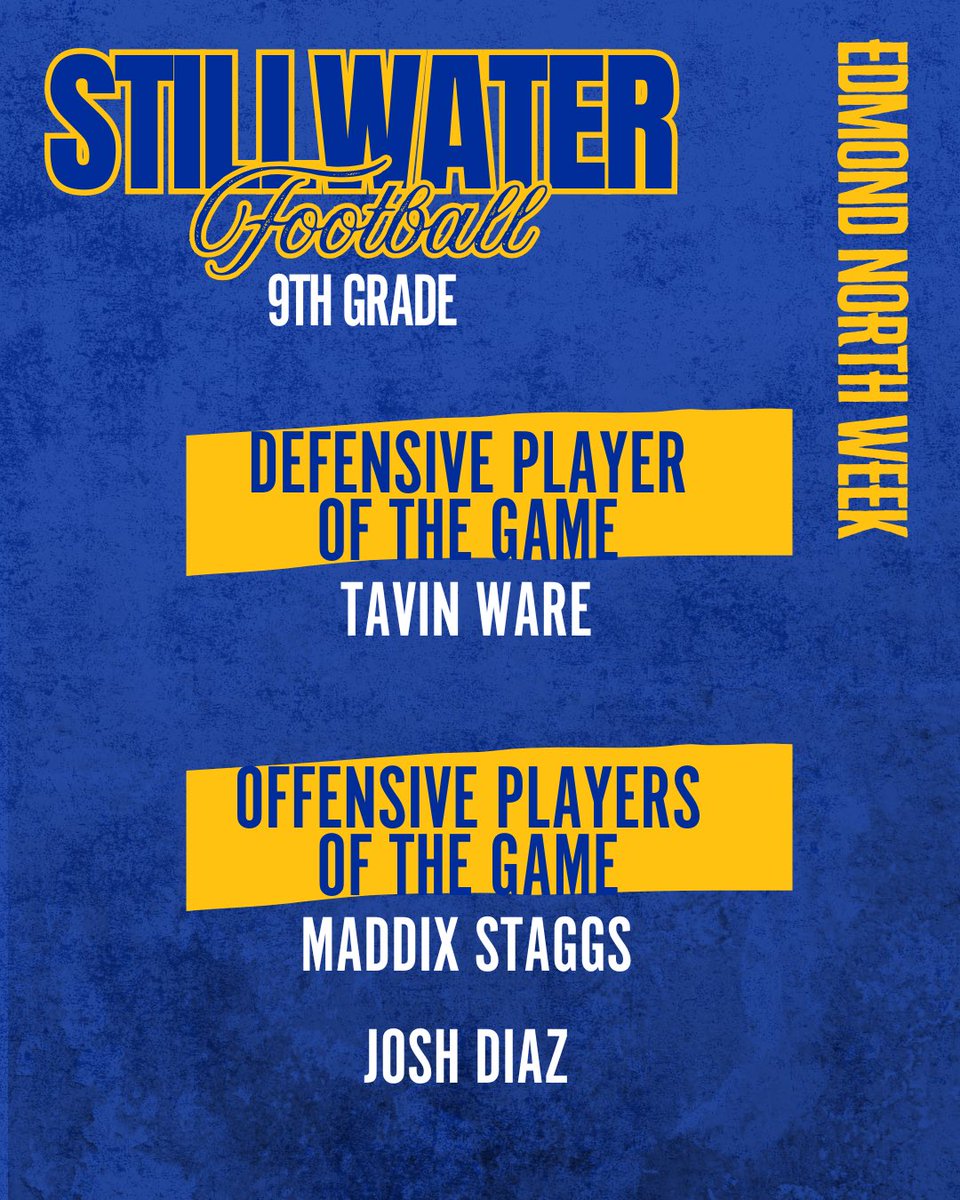 StillwaterFootball tweet media