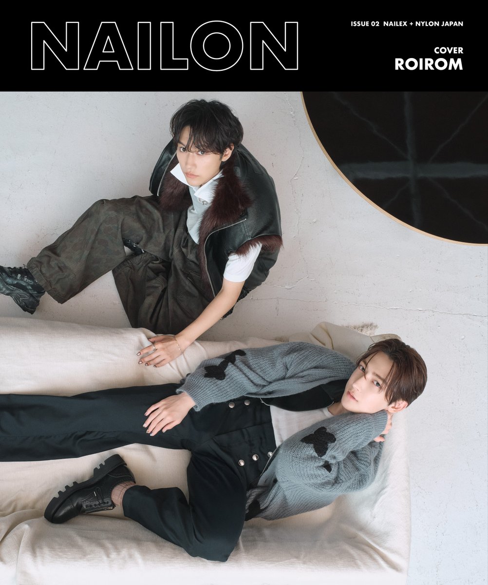 ＼バックカバー解禁✨／
ファッション＆ネイルアートマガジン
『#NAILON（#ネイロン)ISSUE 02』
━━━━━━━━━━━━━━━━━
《#ROIROM(#ロイロム)》版の裏表紙を解禁✨
ROIROMトリップにJOINする準備はできた❓🚗
9/29発売＆中面16P❣️
詳細＆予約🔗nylon.jp/naion02_roirom

<a href="/roirom_official/">ROIROM</a>