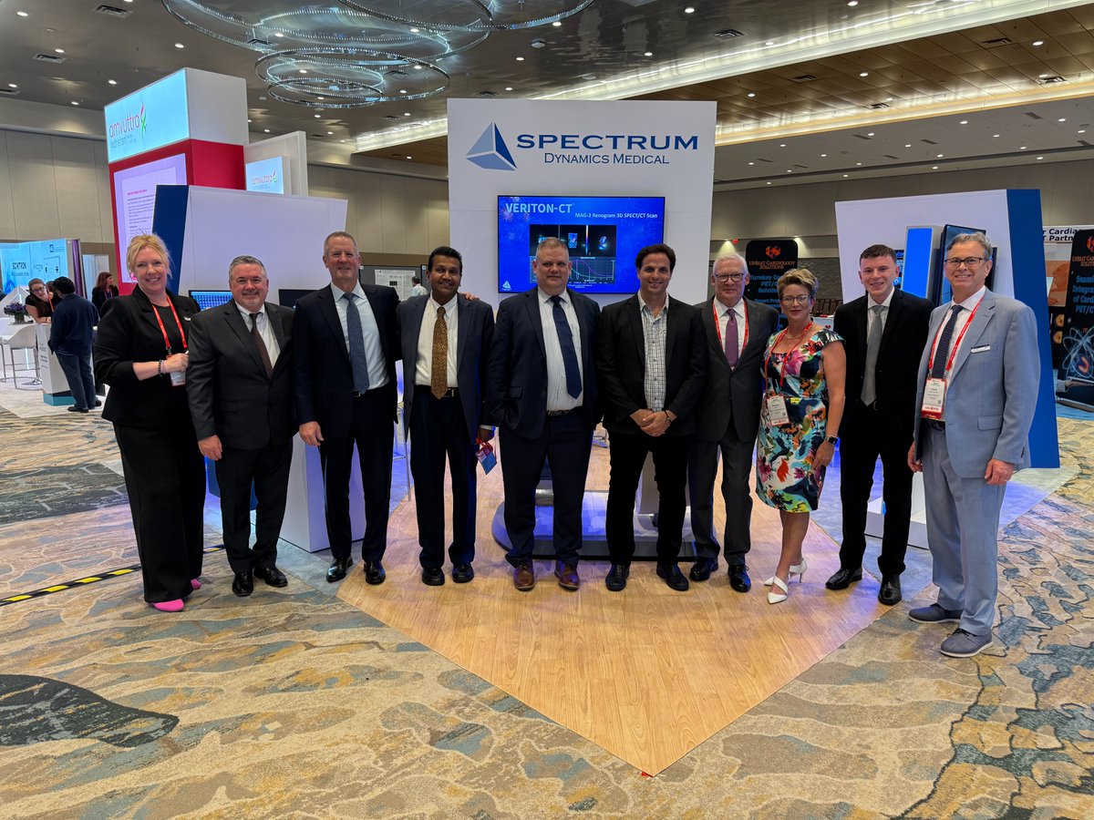 spectdynamics's tweet photo. 💙 Thank you to everyone who visited us at #ASNC2025 in Orlando!
It was a pleasure sharing how D-SPECT &amp; TruCorr are advancing nuclear cardiology with fast, quantitative imaging &amp; greater accuracy.
Let’s keep redefining standards together

#Nucmed #DSPECT #TruCorr @spectdynamics https://t.co/CZGn8lqhif