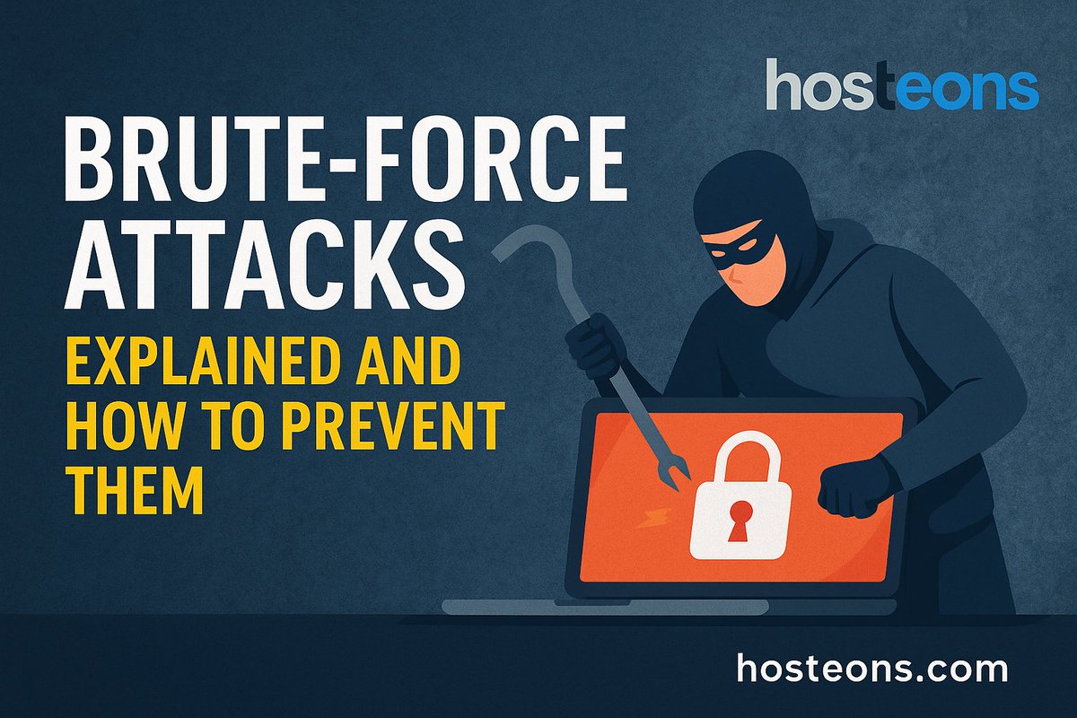 hosteonscom's tweet image. ⚠️ Brute-Force Attacks Explained & How to Prevent Them
🔑 Use SSH keys
🛡 Firewalls & Fail2Ban
⚡ Strong passwords
📂 Monitor logs & backups
📖 Full guide 👉
blog.hosteons.com/2025/09/08/bru…
#Hosteons #VPSHosting #VPSSecurity #WebHosting #LinuxVPS