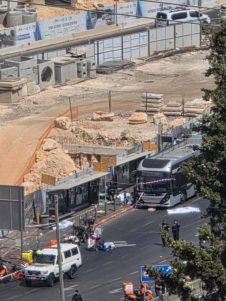 Jerusalem Terror Attack Leaves Dead

Graphic images from the scene of a terror attack in Jerusalem show body bags, damaged buses, and widespread grief. Preliminary reports indicate the attackers may have come from Judea and Samaria, as authorities continue their investigation.