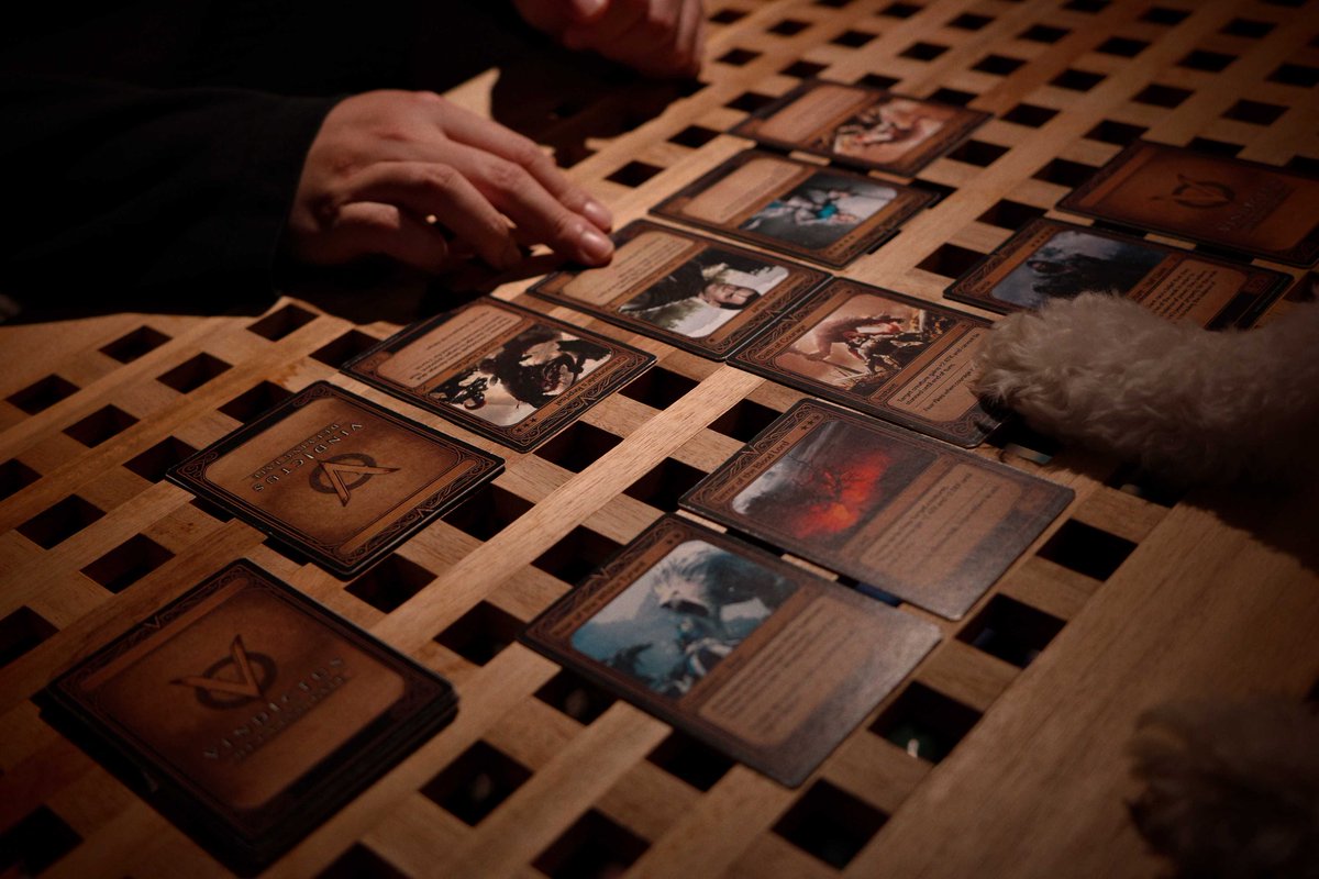 V_DefyingFate's tweet image. What if fate could be shuffled? 
Vindictus: Defying Fate - reimagined as a trading card game. 
(Made for fun, not for sale.)
#VindictusDefyingFate #VDF #JustForFun