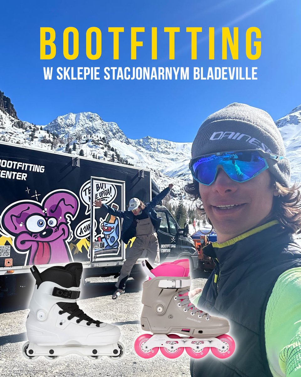 Bladeville_Shop's tweet image. Już w czwartek, 11 września w godz. 10:00-16:00 zapraszamy do naszego sklepu na spotkanie z @bootfitting.center 🦶
To świetna okazja, by dopasować rolki do swojej stopy! 
Wpadnij i przekonaj się, jak dobrze dobrana wkładka może odmienić komfort jazdy na rolkach!
#bootfitting