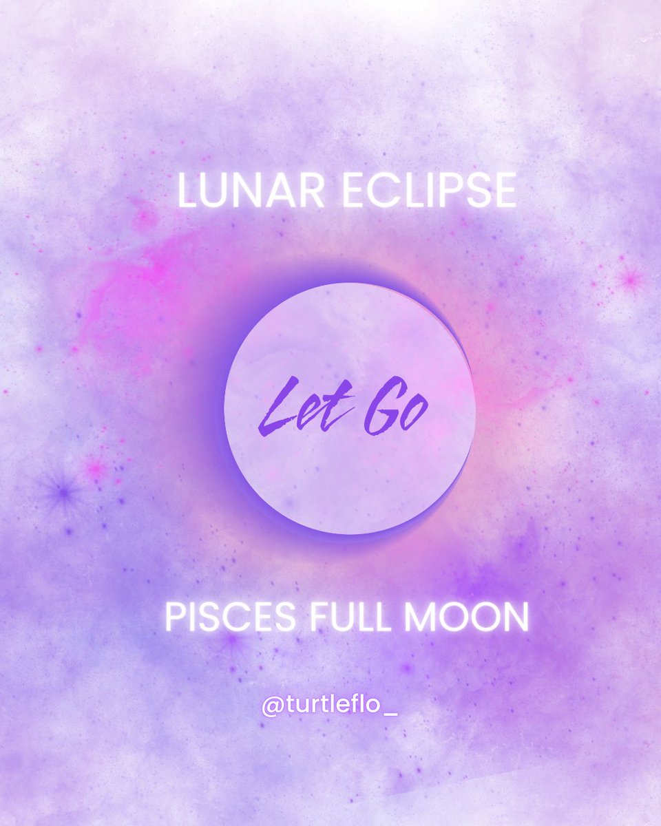TurtleFlo_'s tweet image. Total Lunar Eclipse Blood Moon aka Pisces Full Moon ✨🌕♓️✨

How are you feeling on this lunar eclipse?

What are you letting go of &amp;amp; calling in for this eclipse season?

Please share for Reiki support. ✨🤲💜🤲✨

#LunarEclipse2025 #pisces #fullmoon #reiki