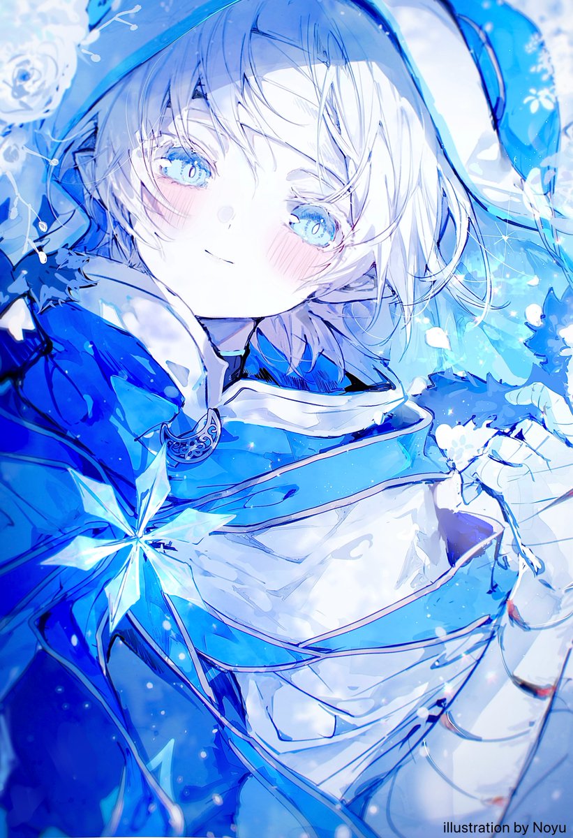 新規イラストを投稿しました。 スノウが笑ってる一枚絵が意外と少ない