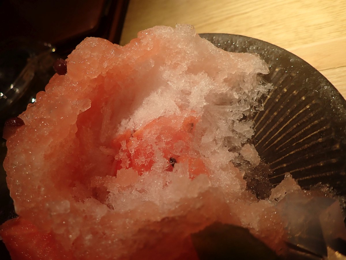 オクノシンジュク
スイカあんみつ
初めて行きましたがなかなか良かったです。
確かにあんみつでした。