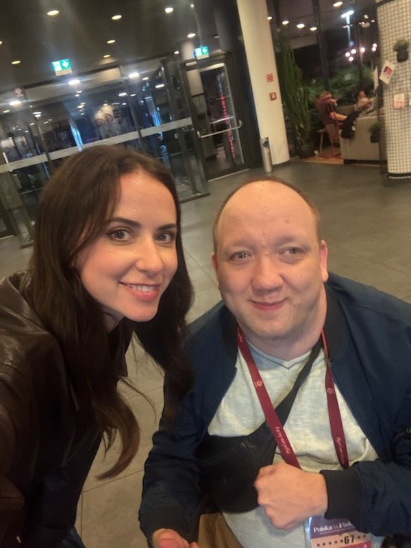 adamek1910's tweet image. Dziękuję za bardzo miłe spotkanie podczas #POLFIN