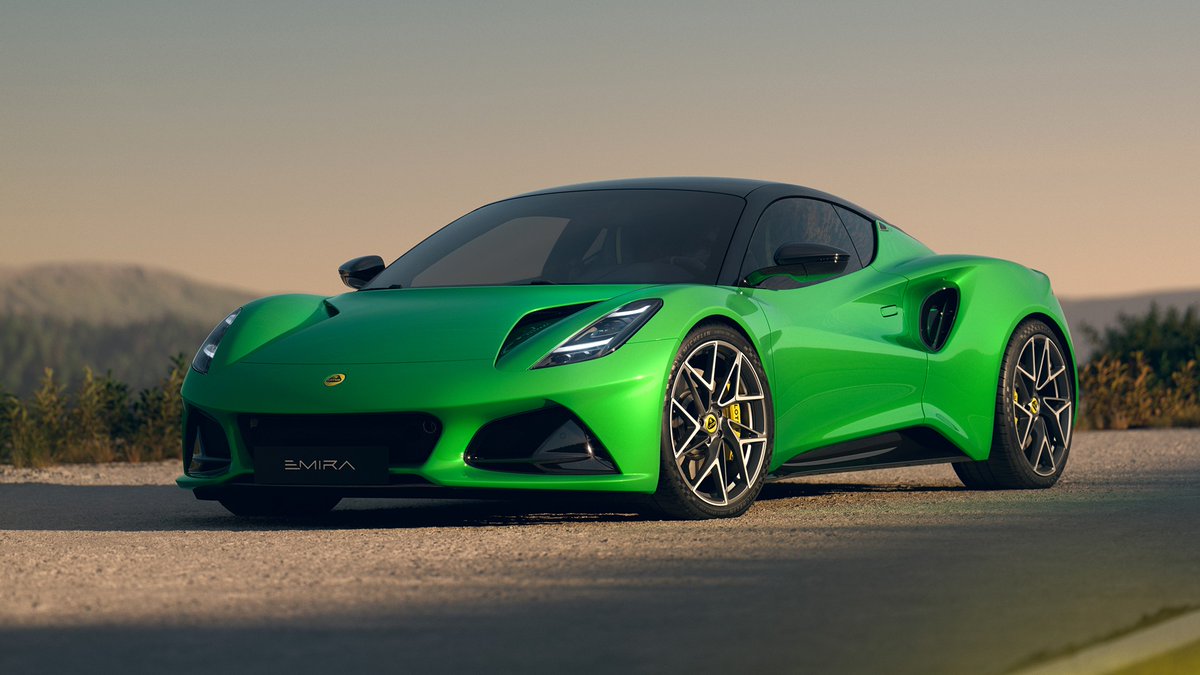 wheel_wonders's tweet image. 🚗 Lotus Emira (2025) 
🔥 365–400 hp | Mid-engine | RWD 
🕹️ Manual or DCT | Track-tuned suspension 
🎵 CarPlay, KEF audio, digital cockpit 
💰 From ~$85K 
🇬🇧 Built in England

#LotusEmira #Emira2025 #MidEngineMagic #ManualTransmission #BritishPerformance #BangladeshCarScene