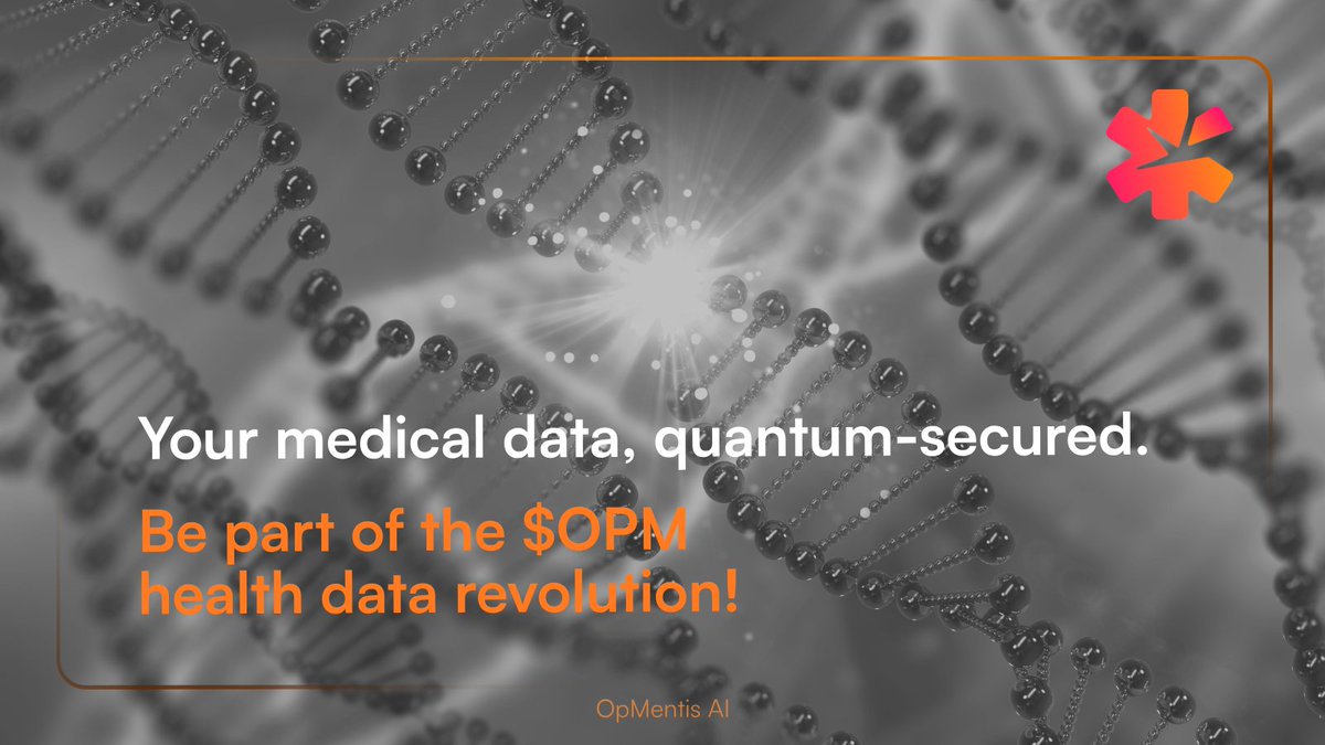 Your medical data, quantum-secured. 🧬
OpMentis Q-HDV strips sensitive info locally and encrypts with PQC.
Be part of the $OPM health data revolution!