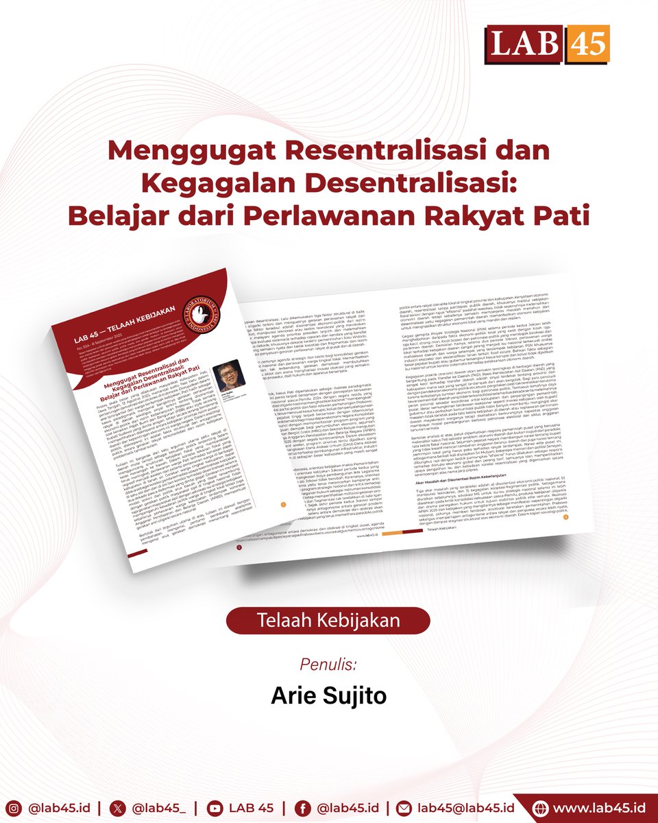 Protes skala besar di Kabupaten Pati, Jawa Tengah, pada 13 Agustus 2025 jadi penanda fase baru dalam pertarungan demokrasi dan otokrasi di Indonesia. Aksi terorganisir warga terdampak kebijakan ini memperlihatkan bangkitnya gerakan perlawanan rakyat daerah sekaligus sinyal