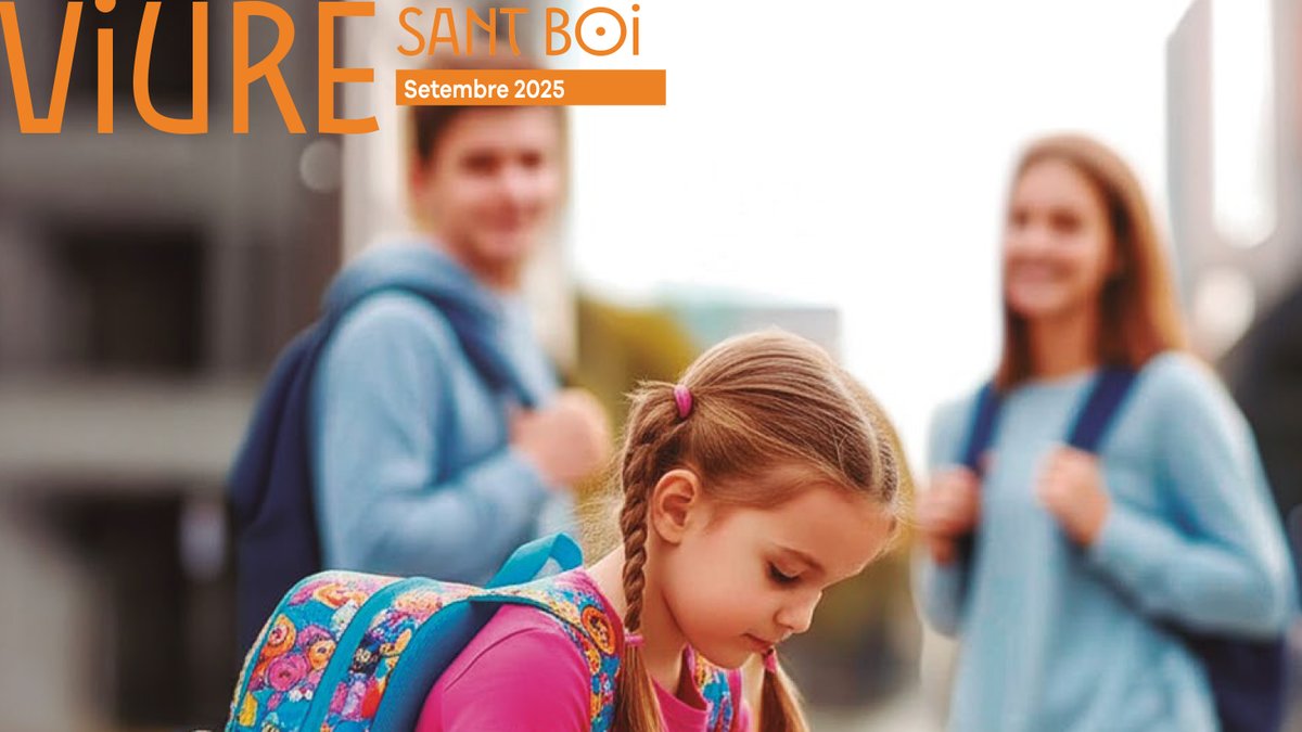 Ajuntament Sant Boi (@ajsantboi) on Twitter photo L'inici del curs escolar és portada del #ViureSantBoi de setembre. També explica les tasques de manteniment que s'han fet a l'estiu, el Festival Altaveu i la Diada, entre altres temes de l'actualitat a Sant Boi. 
👉 santboi.cat/vsbsetembre2025 #santboi L'inici del curs escolar és portada del #ViureSantBoi de setembre. També explica les tasques de manteniment que s'han fet a l'estiu, el Festival Altaveu i la Diada, entre altres temes de l'actualitat a Sant Boi. 
👉 santboi.cat/vsbsetembre2025 #santboi