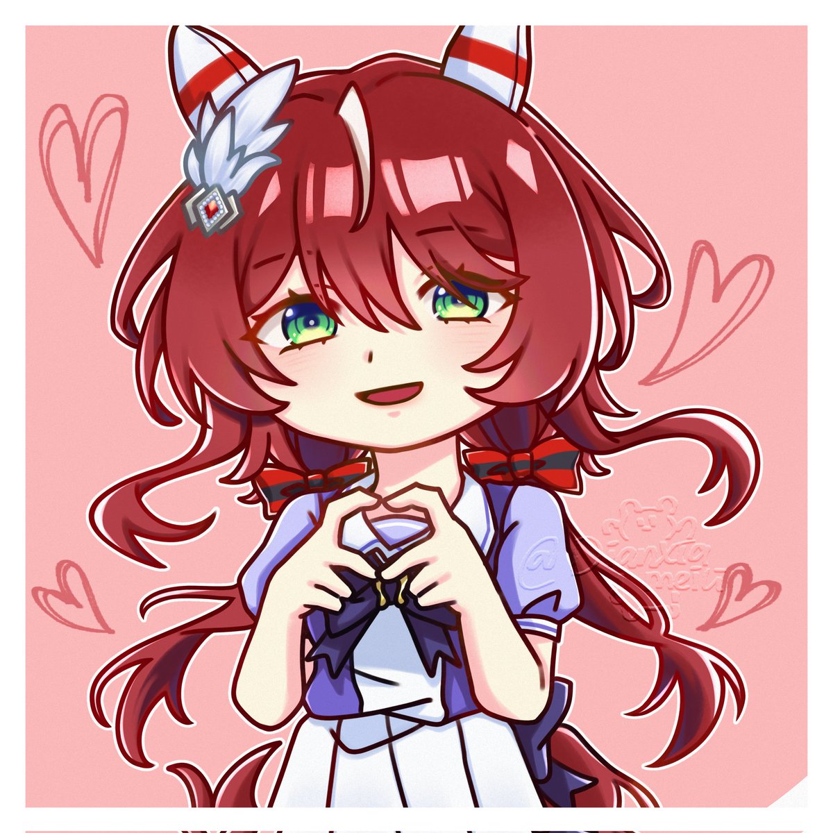 dianxia_meili's tweet photo. ❤️❤️ #ウマ娘 #umamusume #ウインバリアシオン #WinVariation https://t.co/Ewwt130vUu